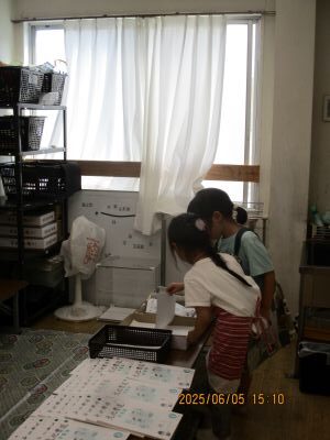 ６月の書道スタート！