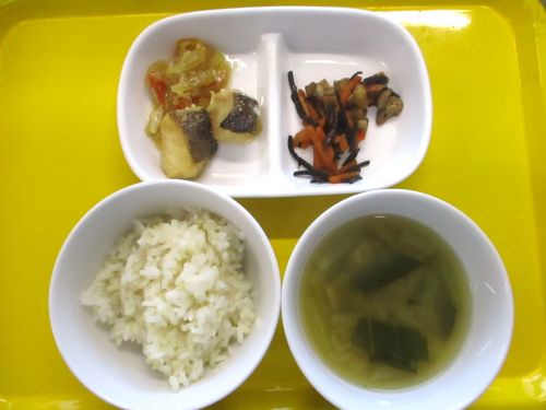 12月5日（金）「白身魚の包み焼き」