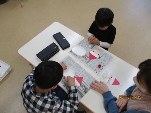 サンタさん　つくったよ🔔