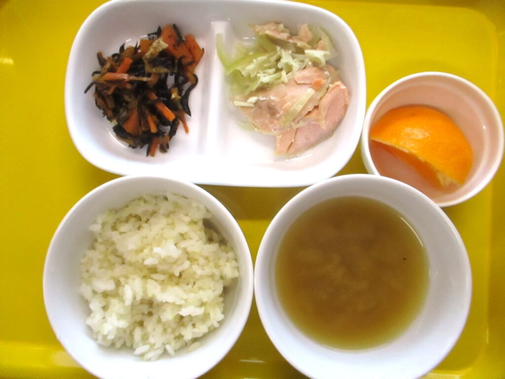 1月16日(金）「年長児調理体験」