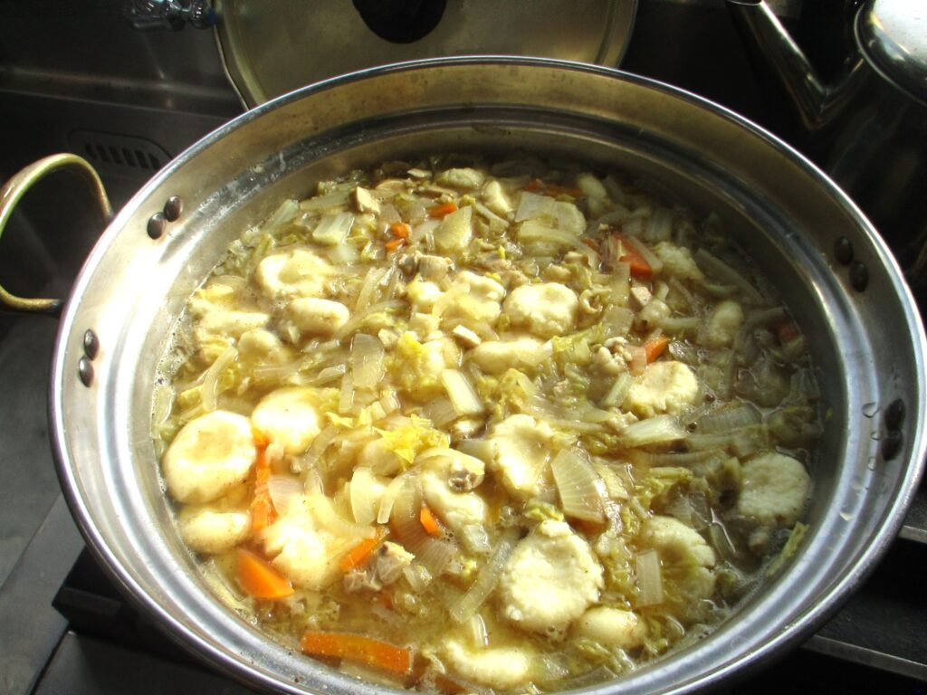 1月19日（月）「すいとん汁」郷土料理