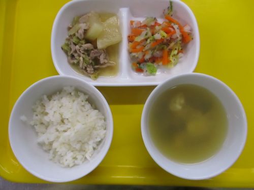 1月28日（水）　調理体験（れんげ組希望者）